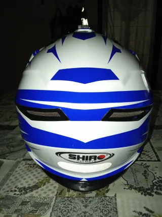 Casco Moto Cross Shiro, Bravo Mx 734.