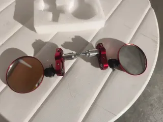 Espejos Retrovisores Moto Rojos