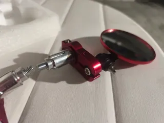 Espejos Retrovisores Moto Rojos