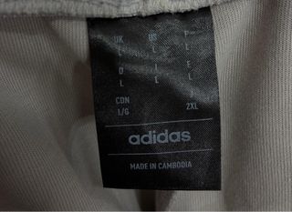 Adidas Pantalones Cortos Deportivos Beige