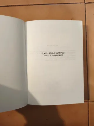 Le XVIe Siècle Européen: Aspects Économiques