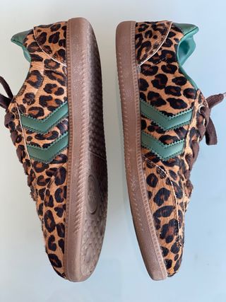 Zapatillas piel Hummel Animal Print