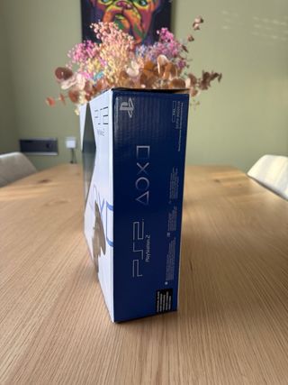 Caja PlayStation 2 Slim charcoal PS2 Sony