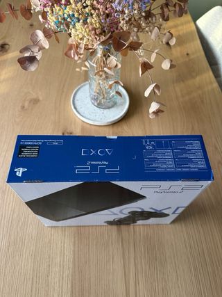 Caja PlayStation 2 Slim charcoal PS2 Sony