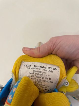 Patines infantiles talla 27-30