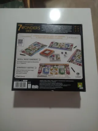 7 Wonders Dice Juego de Mesa