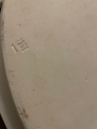 Piatto OEPIAG grande blu e oro 39 cm