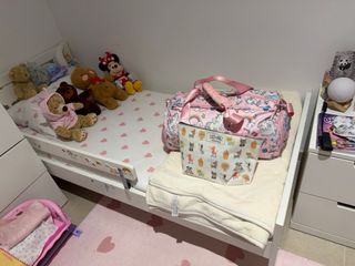 2 Camas Infantiles IKEA Kritter + Colchón