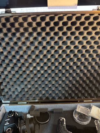 Maleta aluminio Hakuba para cámara foto y vídeo