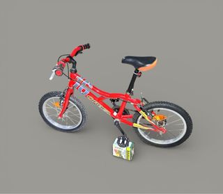 Bicicleta infantil Orbea 16 roja