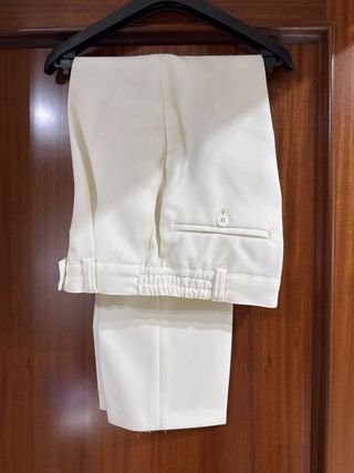 Traje de Comunión Azul Marino con Dorado