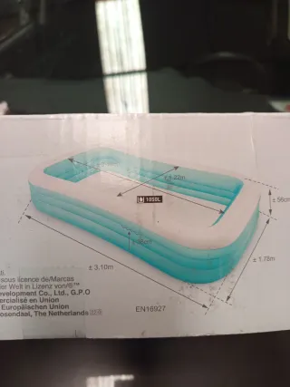 NUEVO Piscina inflable Intex Wet Set Collection