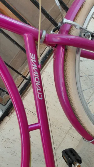 Bicicleta Morada Paseo Citadinne