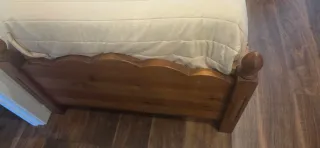 Dormitorio madera maciza pino artesanal