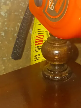 Estantería de madera con 5 baldas y 2 cajones