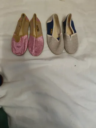 Alpargatas infantiles liquidación