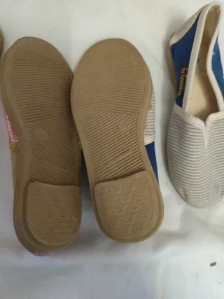 Alpargatas infantiles liquidación