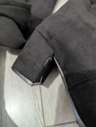 Botas altas ante tipo mosqueteras