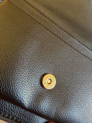 Mala de ombro Coach Tabby preta dourada