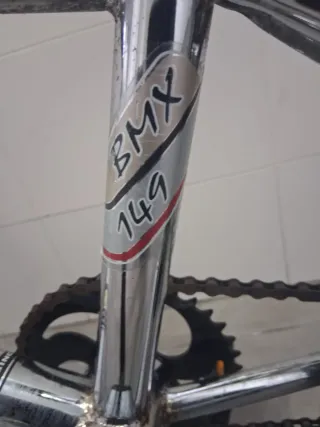 Bicicleta BMX Monty 149 Plata