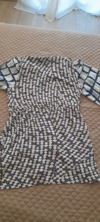 Blusa Coconuda fantasia geometrica XL