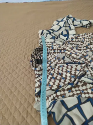 Blusa Coconuda fantasia geometrica XL