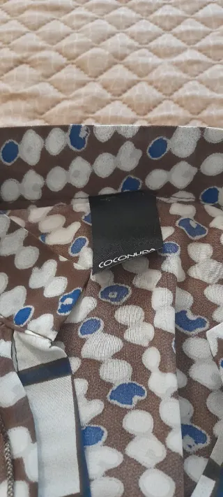 Blusa Coconuda fantasia geometrica XL