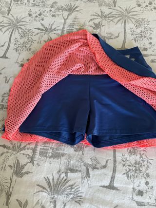 Falda Belen Berbel Tenis/Padel Azul y Rosa