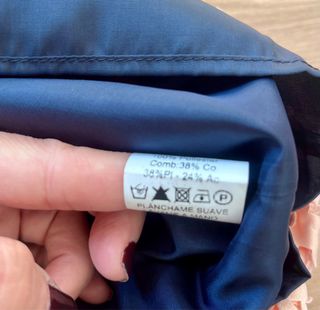 Vestido fiesta azul/rosa