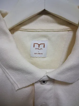Polo Milano Talla L Beige