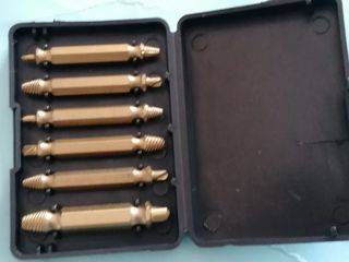 Brocas Extractoras de Tornillos (Set 6)