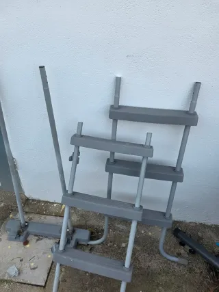 Piscina 4x2m con depuradora y escalera