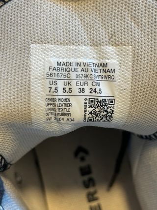 Botas Converse plataforma negras