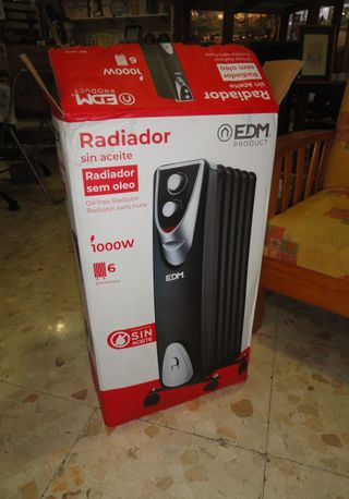 Radiador Aceite EDM 1000W Nuevo