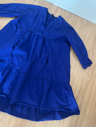 Vestido Sfera azul eléctrico