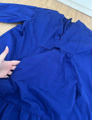 Vestido Sfera azul eléctrico