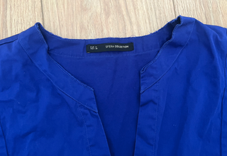 Vestido Sfera azul eléctrico