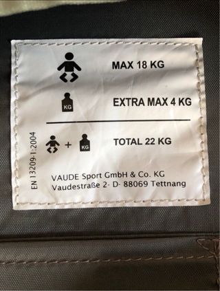 Mochila Portabebés Vaude Shuttle Base