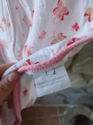 Saco dormir niña mariposas talla M