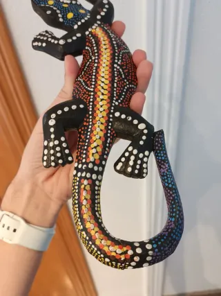 Lagartija Decorativa Artesanal