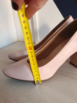 Zapatos tacón Mimao nude - Talla 40