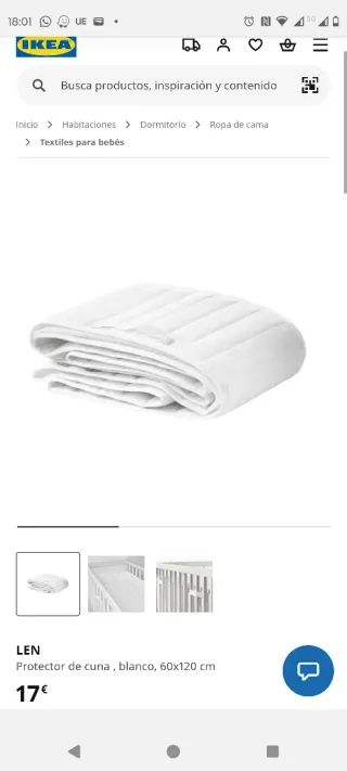 Protector cuna IKEA Chichonera