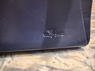 Bolso Vintage Azul Marino Estilo Cartier