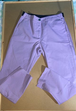 Pantalón chino morado
