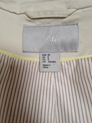 Traje de chaqueta beige