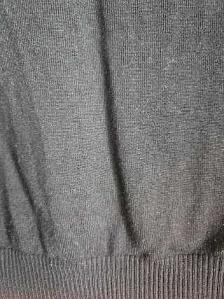 Jersey negro manga larga