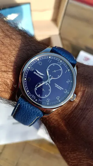 Reloj SPANIARD POWER RESERVE Azul