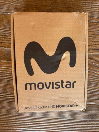 Decodificador Movistar con Mando y Cargador