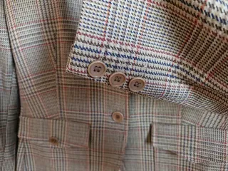 Americana cuadros marca CORDON mujer.