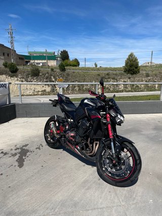Kawasaki Z900 A2 2020 Negra y Roja